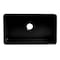 Alfi Brand Black Matte Smooth Apron 30" x 18" Single Bowl Fireclay Farm Sink ABF3018-BM - alternate 6